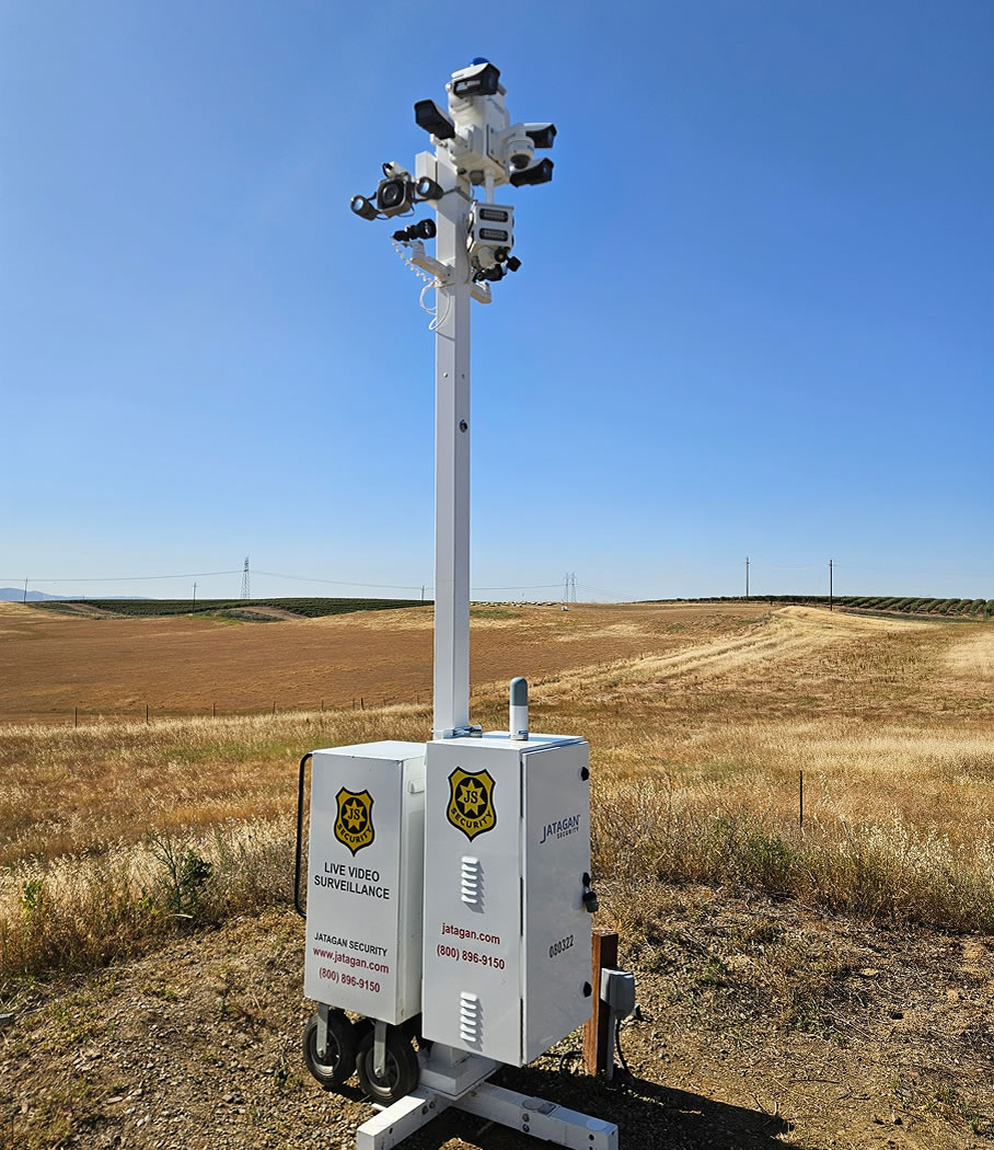 outdoor video security rental Sacramento and San Francisco Bay Area