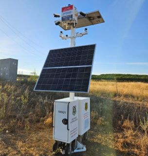Solar Powered Construction Cameras