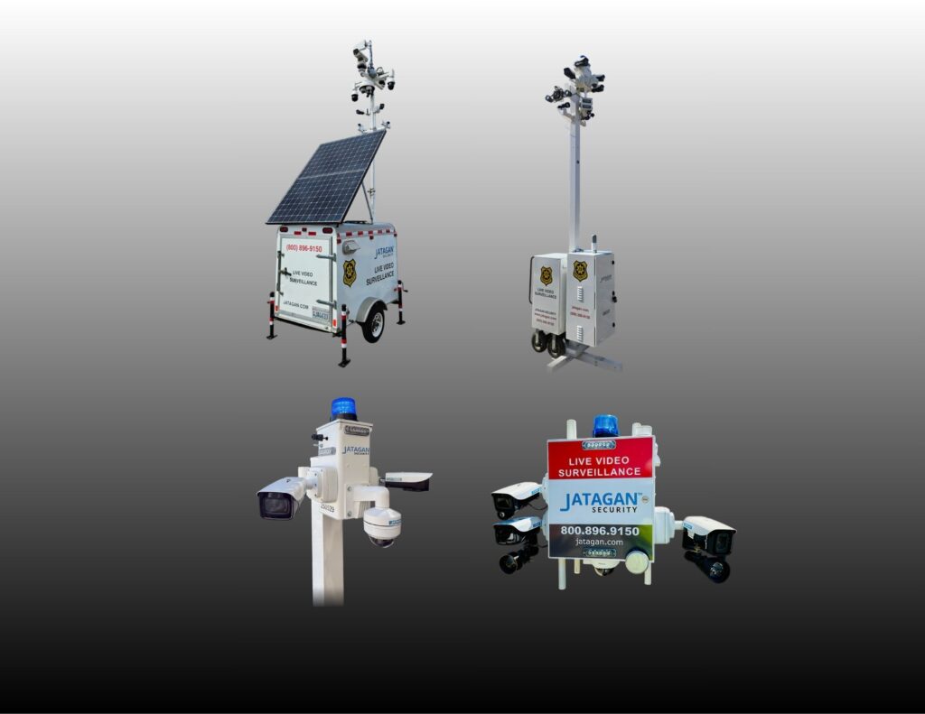 Units Jatagan's extensive product line of video surveillance units.