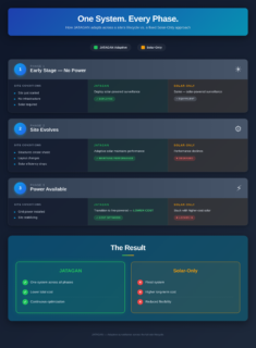 Infographic - Jatagan Adaptive System vs. Solar System