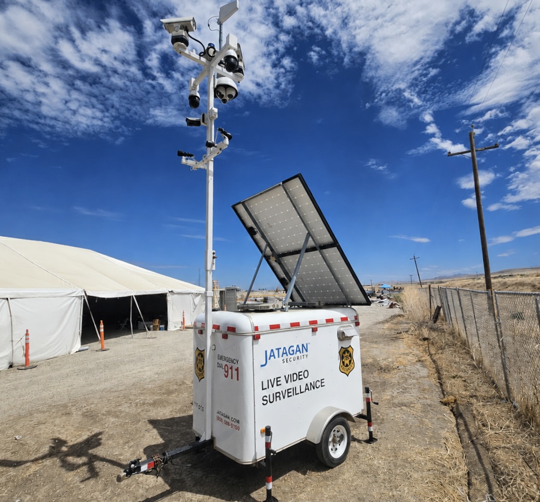 Jatagan's Mobile Guard at Costco site Jatagan's perimeter protection for Costco construction site in Tracy, CA